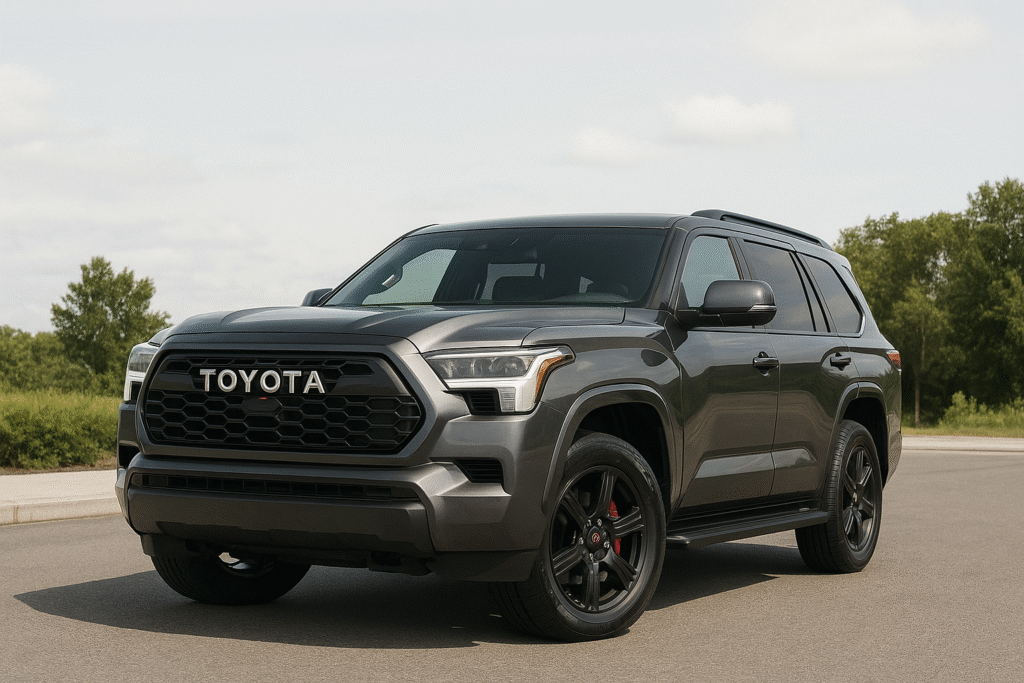Sequoia Toyota 2025 Hybrid Muscle Meets Full-Size Luxury